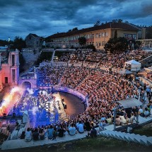 Picture of the ancient theater of Plovdiv